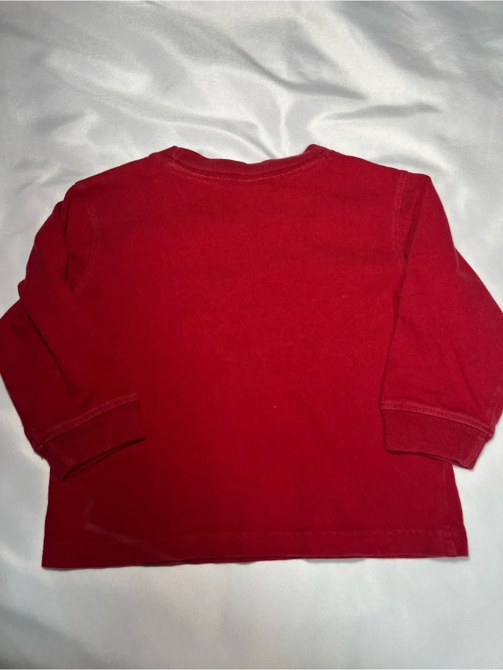 VTG OshKosh Cars Long Sleeve Shirt 18M Toddler Boys Red C Is For Car